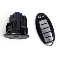 2017-2022 Infiniti Q60 Remote Smart System Key Fob Transmitter With Push Start Button 285E3-4HB0C, F041, OEM, 2017, 2018, 2019, 2020, 2021, 2022