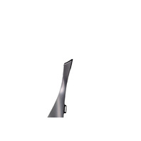 2017-2022 Infiniti Q60 Rear Console Cup Drink Holder 96950-5CB0A, F041, OEM, 2017, 2018, 2019, 2020, 2021, 2022