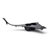 2017-2022 Infiniti Q60 Rear Console Cup Drink Holder 96950-5CB0A, F041, OEM, 2017, 2018, 2019, 2020, 2021, 2022