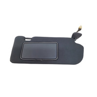 2017-2022 Infiniti Q60 Sun Visor Sunvisor Right/Left Black Set, 96401-5CH0A, 96400-5CR0B, F041, OEM, 2017, 2018, 2019, 2020, 2021, 2022