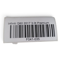 2017-2022 Infiniti Q60 Instrument Panel Glove Box Black, 68500-4GF1A, F041, OEM, 2017, 2018, 2019, 2020, 2021, 2022