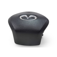 2017-2022 Infiniti Q60 Steering Wheel Module Black, K8510-5CJ0A, F041, OEM, 2017, 2018, 2019, 2020, 2021, 2022