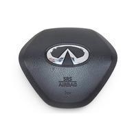 2017-2022 Infiniti Q60 Steering Wheel Module Black, K8510-5CJ0A, F041, OEM, 2017, 2018, 2019, 2020, 2021, 2022