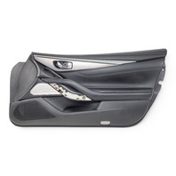 2017-2022 Infiniti Q60 Front Right Door Panel Black, 80900-5CN8B, F041, OEM, 2017, 2018, 2019, 2020, 2021, 2022