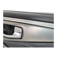 2017-2022 Infiniti Q60 Front Right Door Panel Black, 80900-5CN8B, F041, OEM, 2017, 2018, 2019, 2020, 2021, 2022