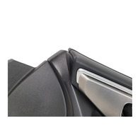2017-2022 Infiniti Q60 Front Right Door Panel Black, 80900-5CN8B, F041, OEM, 2017, 2018, 2019, 2020, 2021, 2022