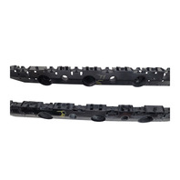 2017-2022 Infiniti Q60 Bumper Bracket Beam Retainer Rear Left/Right Set 85221-5CA0A, F041, OEM, 2017, 2018, 2019, 2020, 2021, 2022