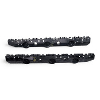 2017-2022 Infiniti Q60 Bumper Bracket Beam Retainer Rear Left/Right Set 85221-5CA0A, F041, OEM, 2017, 2018, 2019, 2020, 2021, 2022
