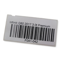 2017-2022 Infiniti Q60 Front Seat Lumbar Switch Control Left/Driver 87317-4HA0A, F041, OEM, 2017, 2018, 2019, 2020, 2021, 2022