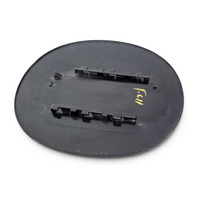 2017-2022 Infiniti Q60 Fuel Gas Cap Door Lid Black, 78832-5CA0H, F041, OEM, 2017, 2018, 2019, 2020, 2021, 2022