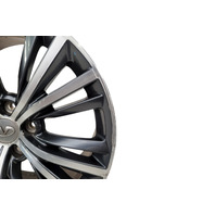 2017-2022 Infiniti Q60 Alloy Wheel Rim 20-Spoke 19x9, D0C00-5CA3A, #1, F041, OEM, 2017, 2018, 2019, 2020, 2021, 2022