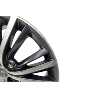2017-2022 Infiniti Q60 Alloy Wheel Rim 20-Spoke 19x9, D0C00-5CA3A, #4, F041, OEM, 2017, 2018, 2019, 2020, 2021, 2022