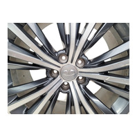 2017-2022 Infiniti Q60 Alloy Wheel Rim 20-Spoke 19x9, D0C00-5CA3A, #4, F041, OEM, 2017, 2018, 2019, 2020, 2021, 2022