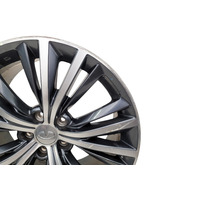 2017-2022 Infiniti Q60 Alloy Wheel Rim 20-Spoke 19x9, D0C00-5CA3A, #4, F041, OEM, 2017, 2018, 2019, 2020, 2021, 2022