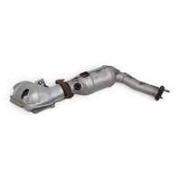 2017-2019 Infiniti Q60 Left Exhaust Muffler Pipe Lower Converter B0802-5CB0B, F041, OEM, 2017, 2018, 2019