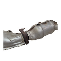 2017-2019 Infiniti Q60 Right Exhaust Muffler Pipe Lower Converter B0802-5CB0A, F041, OEM, 2017, 2018, 2019