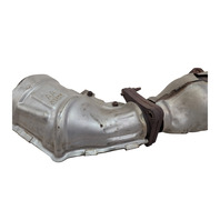 2017-2019 Infiniti Q60 Right Exhaust Muffler Pipe Lower Converter B0802-5CB0A, F041, OEM, 2017, 2018, 2019