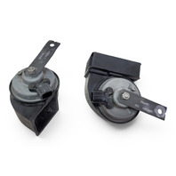 2017-2022 Infiniti Q60 High Low Pitch Tone Horn Signal Siren, 25610-5CA0A, 25620-5CA1B, F041, OEM, 2017, 2018, 2019, 2020, 2021, 2022