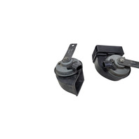 2017-2022 Infiniti Q60 High Low Pitch Tone Horn Signal Siren, 25610-5CA0A, 25620-5CA1B, F041, OEM, 2017, 2018, 2019, 2020, 2021, 2022