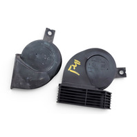 2017-2022 Infiniti Q60 High Low Pitch Tone Horn Signal Siren, 25610-5CA0A, 25620-5CA1B, F041, OEM, 2017, 2018, 2019, 2020, 2021, 2022