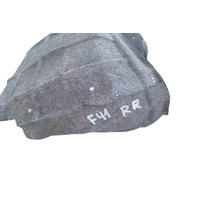 2017-2022 Infiniti Q60 Wheelhouse Quarter Liner Rear Right, 76748-5CA0A, F041, OEM, 2017, 2018, 2019, 2020, 2021, 2022