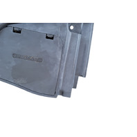 2017-2022 Infiniti Q60 Right Under Hood Plastic Battery Cover Protector 64894-4GF0A, F041, OEM, 2017, 2018, 2019, 2020, 2021, 2022