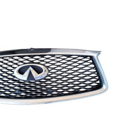 2017-2018 Infiniti Q60 Front Bumper Grill Grille Chrome, F2310-5CA0K, F041, OEM, 2017, 2018