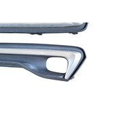 2017-2022 Infiniti Q60 Front Bumper Cover Fog Light Grille Bezel Left/Right Set, 62256-5CA0A, 62257-5CA0A, F041, OEM, 2017, 2018, 2019, 2020, 2021, 2022