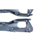 2017-2022 Infiniti Q60 Front Bumper Cover Fog Light Grille Bezel Left/Right Set, 62256-5CA0A, 62257-5CA0A, F041, OEM, 2017, 2018, 2019, 2020, 2021, 2022