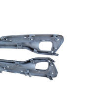 2017-2022 Infiniti Q60 Front Bumper Cover Fog Light Grille Bezel Left/Right Set, 62256-5CA0A, 62257-5CA0A, F041, OEM, 2017, 2018, 2019, 2020, 2021, 2022