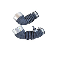 2017-2022 Infiniti Q60 Air Cleaner Duct Tube Right/Left Set, 16576-5CA5A, 16576-5CA0A, F041, OEM, 2017, 2018, 2019, 2020, 2021, 2022
