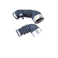 2017-2022 Infiniti Q60 Air Cleaner Duct Tube Right/Left Set, 16576-5CA5A, 16576-5CA0A, F041, OEM, 2017, 2018, 2019, 2020, 2021, 2022