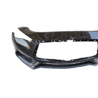 2017-2022 Infiniti Q60 Convertible Front Bumper Cover Black 62022-5CA0H, F041, OEM, 2017, 2018, 2019, 2020, 2021, 2022