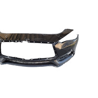 2017-2022 Infiniti Q60 Convertible Front Bumper Cover Black 62022-5CA0H, F041, OEM, 2017, 2018, 2019, 2020, 2021, 2022