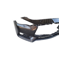 2017-2022 Infiniti Q60 Convertible Front Bumper Cover Black 62022-5CA0H, F041, OEM, 2017, 2018, 2019, 2020, 2021, 2022