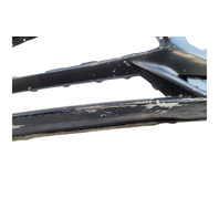 2017-2022 Infiniti Q60 Convertible Front Bumper Cover Black 62022-5CA0H, F041, OEM, 2017, 2018, 2019, 2020, 2021, 2022