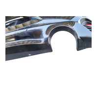 2017-2022 Infiniti Q60 Rear Bumper Cover Black, 85022-5CA0H, F041, OEM, 2017, 2018, 2019, 2020, 2021, 2022