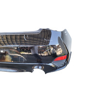 2017-2022 Infiniti Q60 Rear Bumper Cover Black, 85022-5CA0H, F041, OEM, 2017, 2018, 2019, 2020, 2021, 2022