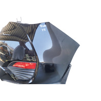 2017-2022 Infiniti Q60 Rear Bumper Cover Black, 85022-5CA0H, F041, OEM, 2017, 2018, 2019, 2020, 2021, 2022