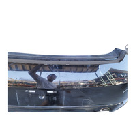 2017-2022 Infiniti Q60 Rear Bumper Cover Black, 85022-5CA0H, F041, OEM, 2017, 2018, 2019, 2020, 2021, 2022