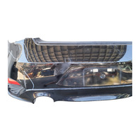 2017-2022 Infiniti Q60 Rear Bumper Cover Black, 85022-5CA0H, F041, OEM, 2017, 2018, 2019, 2020, 2021, 2022