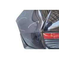 2017-2022 Infiniti Q60 Rear Bumper Cover Black, 85022-5CA0H, F041, OEM, 2017, 2018, 2019, 2020, 2021, 2022