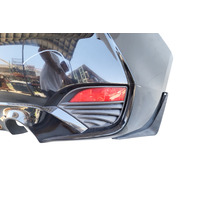 2017-2022 Infiniti Q60 Rear Bumper Cover Black, 85022-5CA0H, F041, OEM, 2017, 2018, 2019, 2020, 2021, 2022