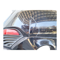 2017-2022 Infiniti Q60 Rear Bumper Cover Black, 85022-5CA0H, F041, OEM, 2017, 2018, 2019, 2020, 2021, 2022