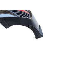 2017-2022 Infiniti Q60 Rear Bumper Cover Black, 85022-5CA0H, F041, OEM, 2017, 2018, 2019, 2020, 2021, 2022