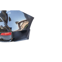2017-2022 Infiniti Q60 Rear Bumper Cover Black, 85022-5CA0H, F041, OEM, 2017, 2018, 2019, 2020, 2021, 2022