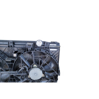 2017-2022 Infiniti Q60 Cooling Radiator, Fan Shroud Assembly, 21460-4HK0A, F041, OEM, 2017, 2018, 2019, 2020, 2021, 2022