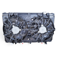 2017-2022 Infiniti Q60 Cooling Radiator, Fan Shroud Assembly, 21460-4HK0A, F041, OEM, 2017, 2018, 2019, 2020, 2021, 2022