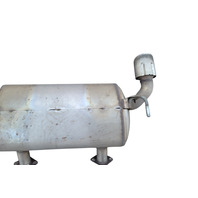 2017-2022 Infiniti Q60 Rear Exhaust Muffler 20100-6HH0A, F041, OEM, 2017, 2018, 2019, 2020, 2021, 2022