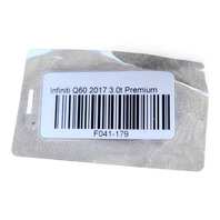 2017-2022 Infiniti Q60 Water Coolant Motor Pump 21580-5CA5A, F041, OEM, 2017, 2018, 2019, 2020, 2021, 2022